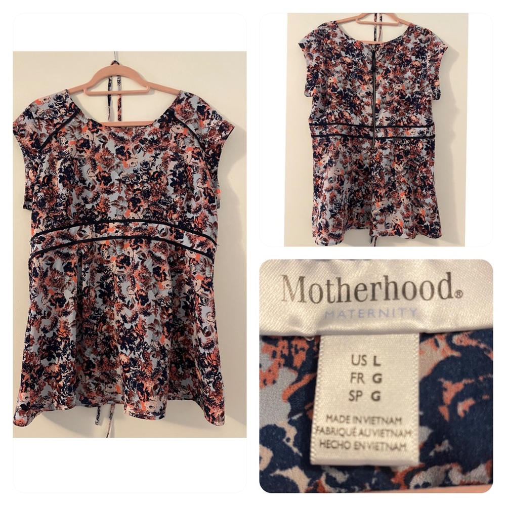Floral Maternity Blouse
